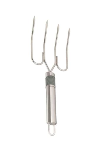 Progrip Poultry Fork Silver