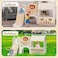 Little Angel Kids Playhouse With Slide - Grey