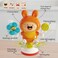 Goodway - Rabbit Spinning Suction Cup Baby Activity Toy - Orange