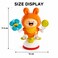 Goodway - Rabbit Spinning Suction Cup Baby Activity Toy - Orange