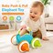 Goodway - Rolling Elephant Baby Rattle Activity Toy