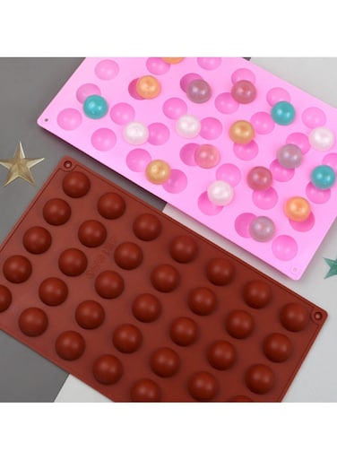 Cavity Mini Semi Sphere Silicone Mold For Baking Half Round Ball Mould Hot Chocolate Bomb Cocoa Dome Mousse Ice Making Tools