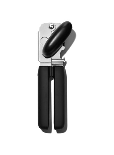 OXO Good Grips Soft-Handled Can Opener Black/Silver 1 Count (Pack of 1) 28081