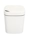 Luocute 12L Automatic Touchless Trash Can, Battery Powered Motion Sensor Garbage Can, Waterproof Intelligent Garbage Can with Lid for Kitchen Bedroom Bathroom White