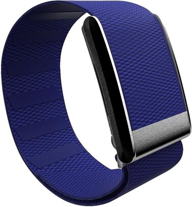 specton Soft Replacement Band Compitable with Whoop 4.0 Band   3.0 Stylish &amp; Affordable Replacement Strap   Comfortable &amp; Breathable Wristband, Including U shaped Black Connector Navy Blue