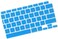 US Layout English language Silicone Keyboard Cover Skin For MacBook Air 13" 2020 With Touch ID Model:- A2179/A2337 M1 Chip, Keyboard Accessories" Sky Blue