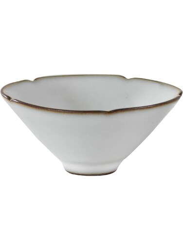 MANTIS Elegant Moon White Ru Kiln Ceramic Tea Cup - 50ml / 1.7oz - Premium Porcelain Tea Cup for Green Tea, Black Tea, Craft Tea - Dishwasher and Microwave Safe - Occasions