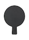 Raj Slate Paddle Board Round, 19 X 14 Cm , Silver, Sl0018 , 1 Pc
