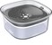 Decflow 2L Dog Water Bowl, Large Capacity Spill Proof Dog Bowl, Anti-Choking No Spill Water Bowl with Slow Water Feeder, Vehicle Carried Travel Water Bowl for Dogs, Cats &amp; Pets