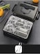 Portable Outdoor 5 Compartment Sealed Lunch Box for Children and Office Workers