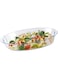 . Smart Bakeware Glass Casserole Baking Dish 2.2L   Borosilicate Glass Oval Roaster for Multi-Purpose   Premium Gift