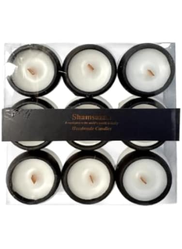 ceramic candle (black)