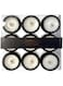 ceramic candle (black)