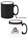 Color Changing Heat Sensitive Ceramic Mug, Image Revealed When HOT Liquid is Added! 3 Panda sitting