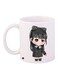 Animated Girl Printed Coffee Mug White/Grey/Beige