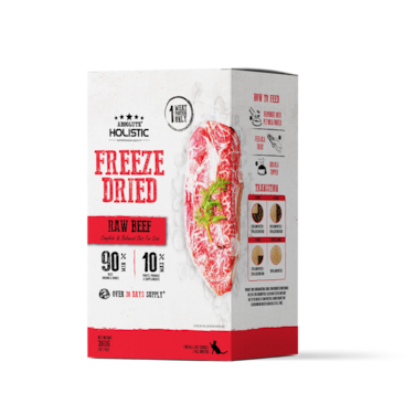 Absolute Holistic Freeze Dried Raw Beef Patty Dry Cat Food - 360G
