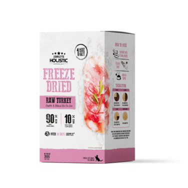 Absolute Holistic Freeze Dried Raw Turkey Patty Dry Cat Food - 360G
