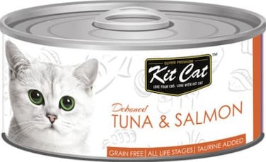 Kit Cat Deboned Tuna &amp; Salmon Toppers 6x50g