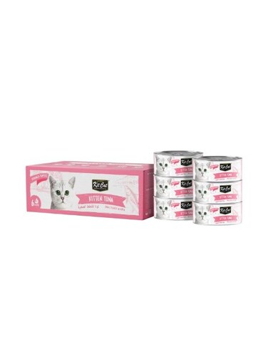 Kit Cat Deboned Kitten Tuna Toppers 6x50g