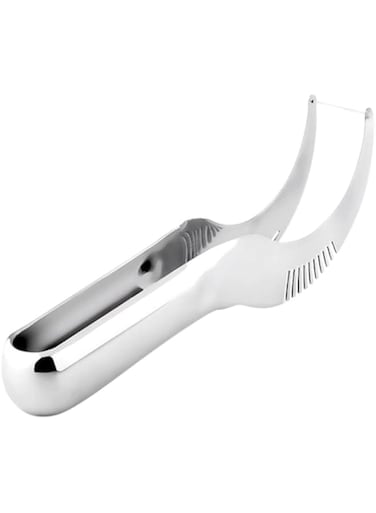 Dubai Gallery Fruit And Melon Slicer Silver 24Centimeter AMZ-N35039713A