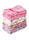 Tatuo 4 Pcs Pet Blanket Dog Puppy Blanket Paw Print Fleece Blanket for Small Medium Pet Dog Cat Warm Soft Sleep Mat Guinea Pig Cage Liners Blanket(White, Coffee, Pink, Purple, Small)