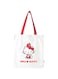 MINISO Hello Kitty Apple Collection Shopping Bag - White
