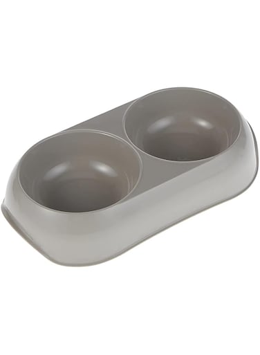 Moderna Double Gusto-Food Bowl 2X200ML - Grey