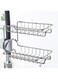 CLOUDFOUR Stainless Steel Kitchen Faucet Caddy Sponge Holder, Hanging Rack for Bathroom and Kitchen Soap Dish Sink Organizer