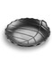 Harmony 6＂Leaf-Shaped Rounded Plate 15 * 2.5Cm Black