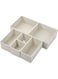 Stero Drawer Organizers for Clothing, Clothes Dresser Organizer 6 Pack Clothes Fabric Foldable Cloth Storage Box, Closet Organizers and Storage for Clothes, Underwear, Bras, Socks. Light Grey