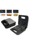 3 in 1 Sandwich, Waffle &amp; Grill Maker &ndash; Non-Stick Plates, Compact Snack Toaster for Home Use