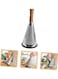Stainless Steel Cone Grater with Wooden Handle &acirc;&euro;&ldquo; Multi-Functional Handheld Grater for Cheese, Vegetables &amp; Fruits
