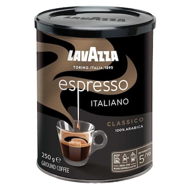 Lavazza Espresso Arabica Ground Coffee, 250g