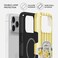 جراب Burga Frizzante Premium لهاتف iPhone 17 Pro Max متوافق مع هيكل صلب مزدوج الطبقات هجين + حماية من السيليكون - غطاء محمول مقاوم للخدش والصدمات