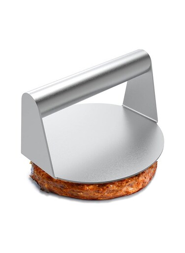 Steel Burger Press,Professional Griddle Accessories Kit for Flat Top Grill, Hamburger Patty Maker and Squeeze Grease