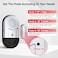 CallToU Door Alarms When Opened,Door Window Alarm Sensors for Kids Safety/Home Security/Pool/Garage/Dementia/Toddler/Travel Security,Easy to Install,Volume Control/Loud Alert,Long Battery Life,3 Pack