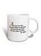 The More You Read, The More Things You Will Know Printed Mug White/Black