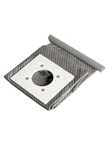 Non-Woven Vacuum Cleaner Dust Bag White/Grey 75grams