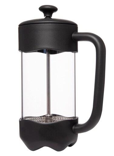 French Press 1000 ML Coffee Maker, 6 Cup Coffee Maker, Stainless Steel Lid Coffee Maker, Heat Resistant, Borosilicate Glass, Coffee Pot - FY92