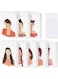 KASTWAVE 200 Pieces Of Earring Cards, Earring Clip Cards, Necklace Display Cards For Earrings, Necklaces, And Jewelry Packaging Random Style