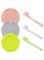 Pet Food Can Lids, Silicone Dog Cat Food Can Lid Covers, Reusable Topper for Cans, Silicone Cover for Animal Wet Food Storage, Food Safe BPA Free, Universal Covers Fit Multiple Sizes Cans (Pack of 6)