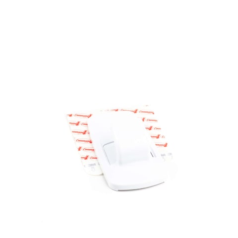 Command 17004ES Jumbo Hook with Strips, Large, Holds 3.4 Kg. each hook white color. 1 hook and 4 strips/pack
