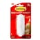 Command 17083ES Designer Hook with strips, Large, Holds 2.2 Kg. each hook, white color. 1 hook and 2 strips/pack