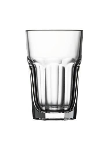 6 Pieces V-Block Antimicrobial Coating Casablanca Juice And Long Drink Glass Set 295 Ml, 120 Mm Height, 78 Mm Diameter, Fully Tempered Clear