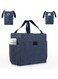 Lunch Box Insulated Lunch Bag Tote Bag for Adult,Men,Women&iuml;&frac14;&OElig;Reusable Leakproof Handbags Case for Work Office School Picnic Travel- navy blue