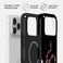 Mobcos iPhone 18 Pro Max Midnight Serpent Premium Case Compatible with Hybrid Dual-Layer Hard Shell + Silicone Protection - Scratch-Resistant Shockproof Mobile Cover
