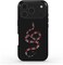 Mobcos iPhone 18 Pro Max Midnight Serpent Premium Case Compatible with Hybrid Dual-Layer Hard Shell + Silicone Protection - Scratch-Resistant Shockproof Mobile Cover
