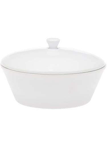 Ariane Style Sugar Pot With Lid, White - 20Cl