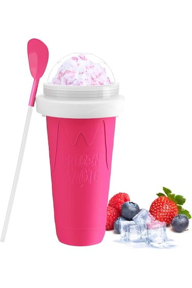 Enlove Slushy Maker Ice Cup (Pink)