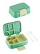 Innov. Lunch Box for Kid School, Bento Box with 5 Compartments, Leak-proof Food Container, Snack Box for Kids Adults Girls &amp; Boys, Green